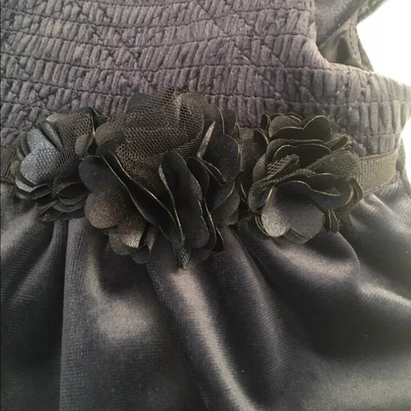 New Toddler A-Line Dress Cat Jack Blue Velvet 5T - Picture 4 of 5